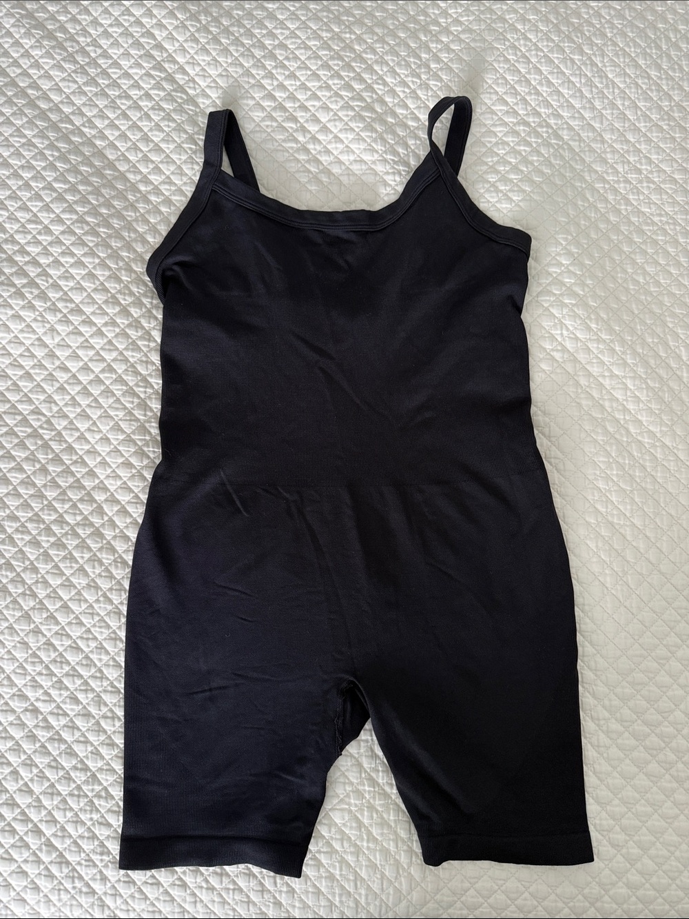 Classic Black BodyShape One-Piece Romper